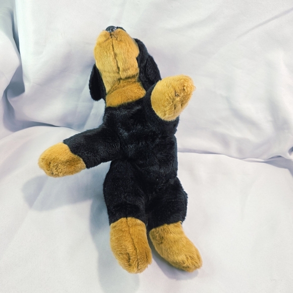 Russ Yomiko Classics Rottweiler Dog Plush Stuffed Toy Realistic 14 Inch - Picture 5 of 10
